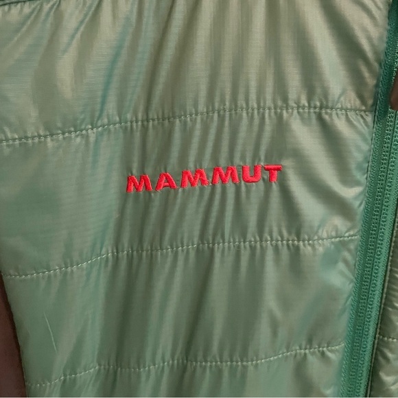 Mammut Guye Polartec Alpha Jacket Green Black Size Small - Picture 4 of 13